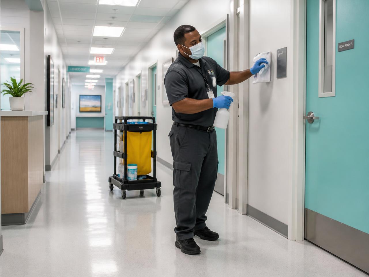Medical Facilities cleaning by Xplendore