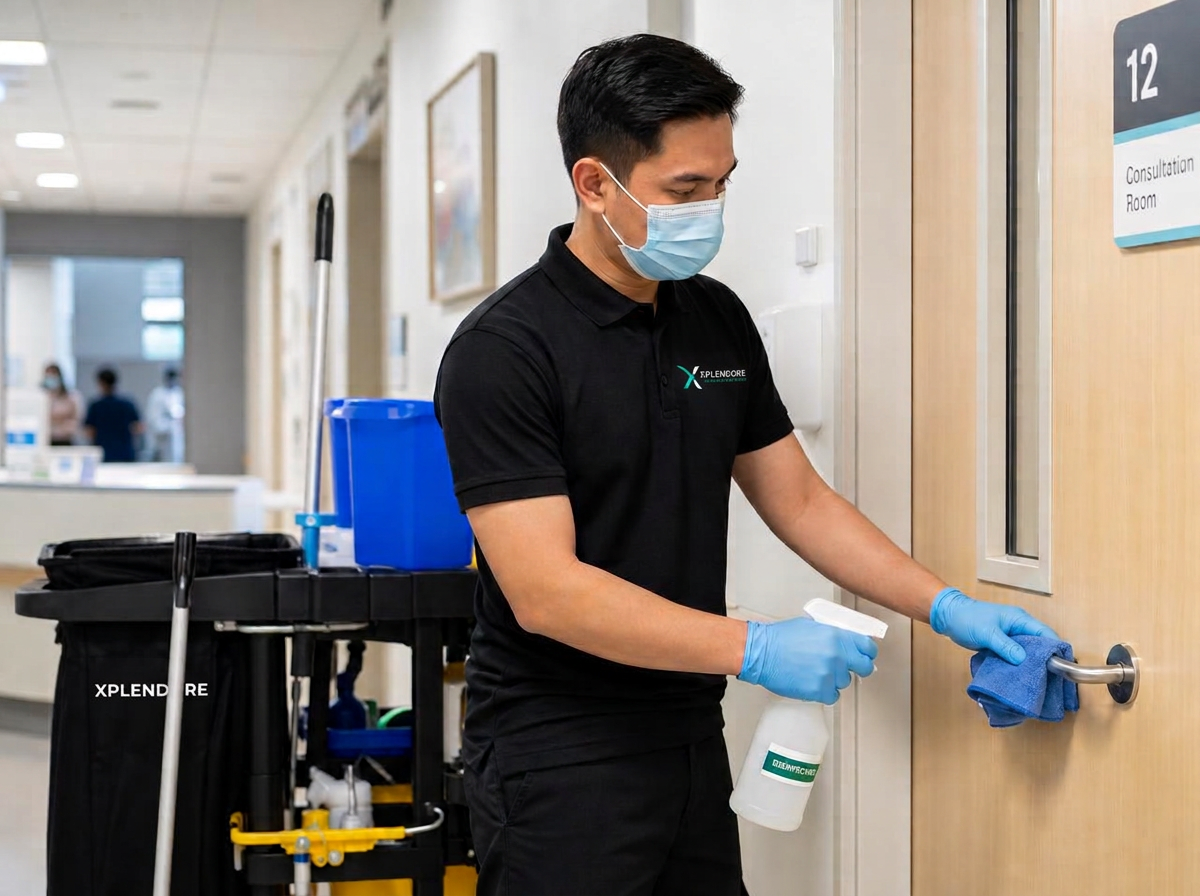 Medical Facilities cleaning by Xplendore